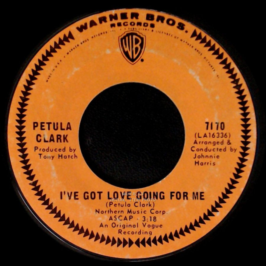 Petula Clark - I've Got Love Going For Me / Unknown Title B side A