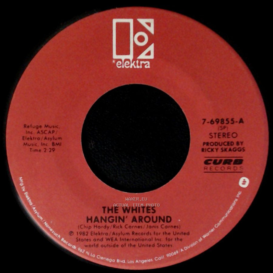 The Whites - West Virginia Mem'ries / Hangin' Around side B