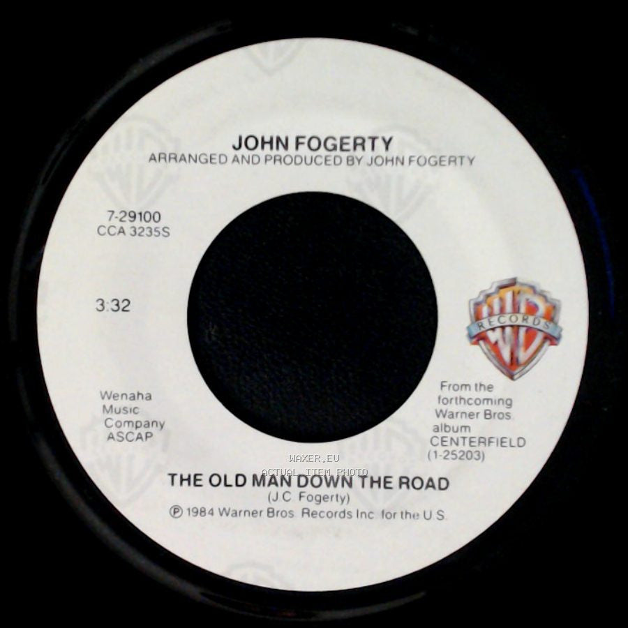 John Fogerty - Big Train (From Memphis) / The Old Man Down The Road side B