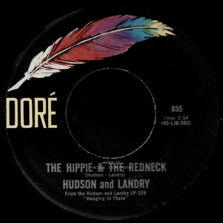 Hudson And Landry - The Hippie & The Redneck / Ajax Liquor Store side A
