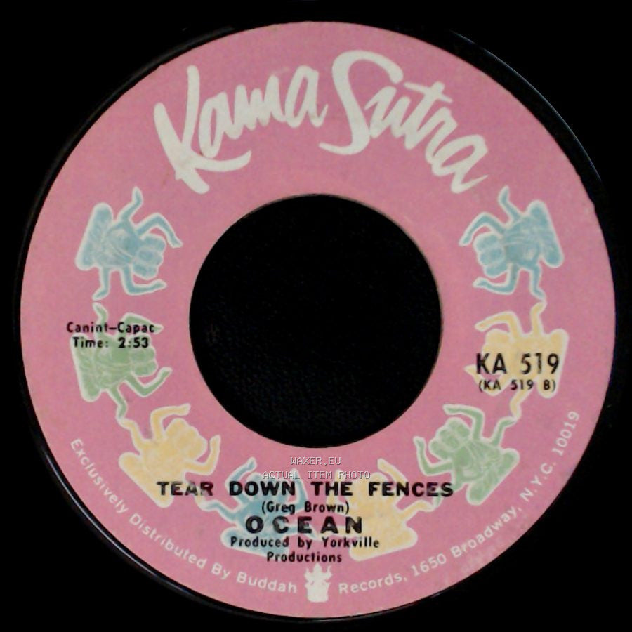 Ocean - Put Your Hand In The Hand / Tear Down The Fences side B