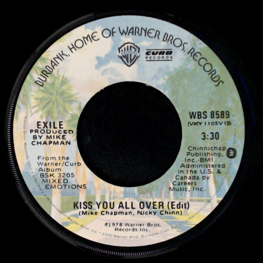 Exile - Kiss You All Over (Edit) / Don't Do It side A
