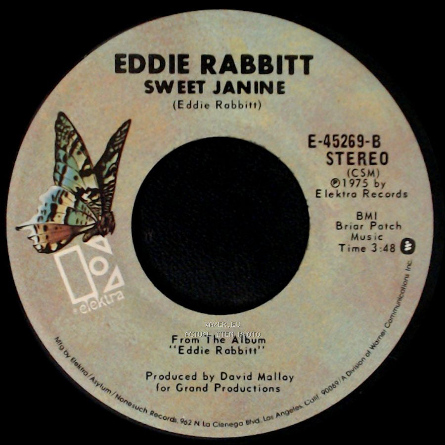Eddie Rabbitt - I Should Have Married You / Sweet Janine side B