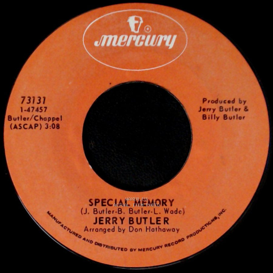 Jerry Butler - Special Memory / How Does It Feel side A