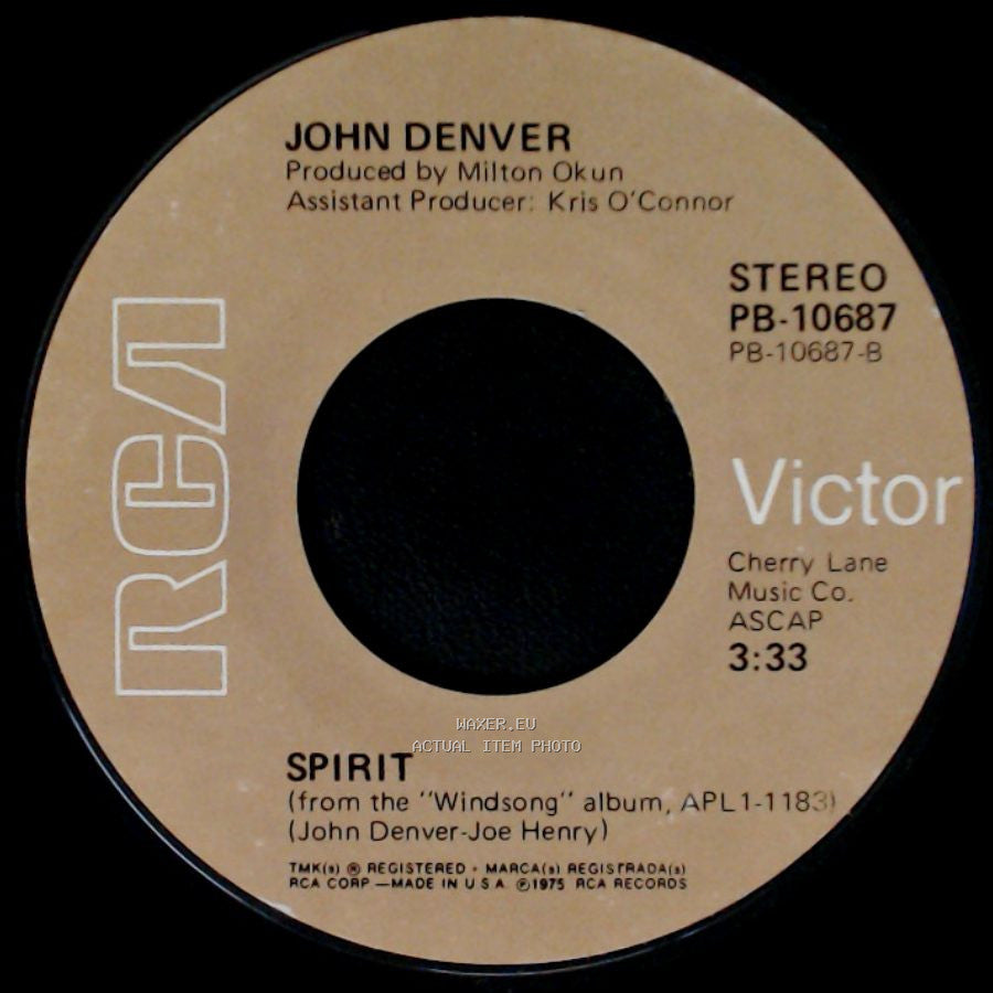 John Denver - Spirit / It Makes Me Giggle side A