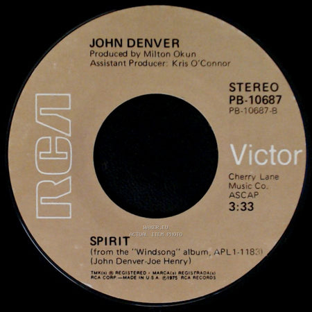 John Denver - Spirit / It Makes Me Giggle side A