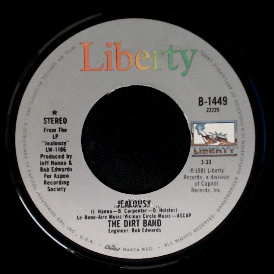 The Dirt Band - Jealousy / Badlands side A