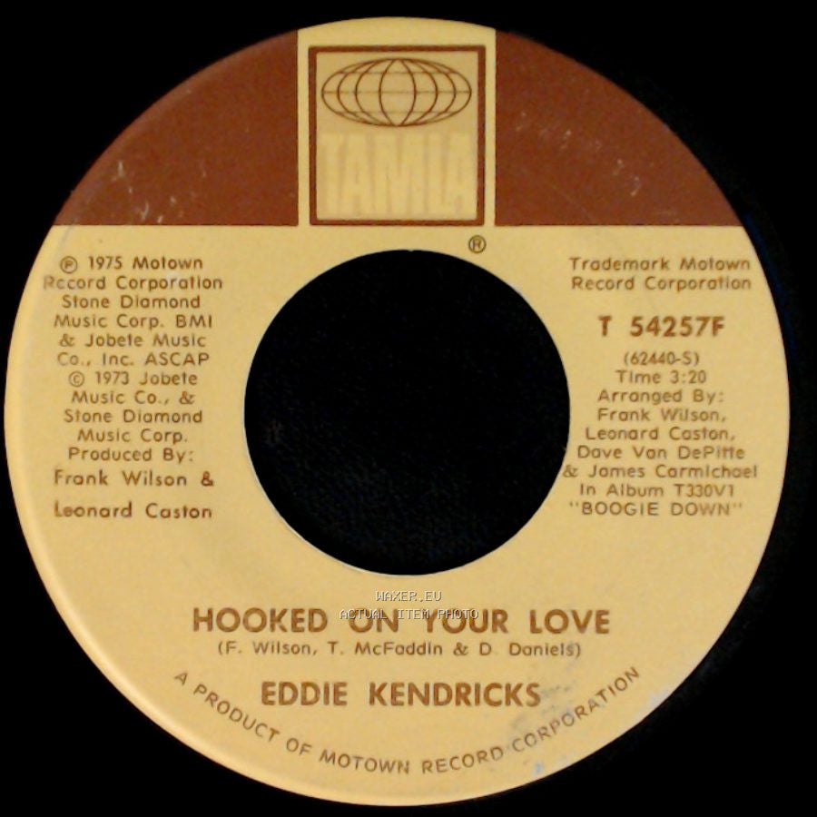 Eddie Kendricks - Hooked On Your Love / Shoeshine Boy side A