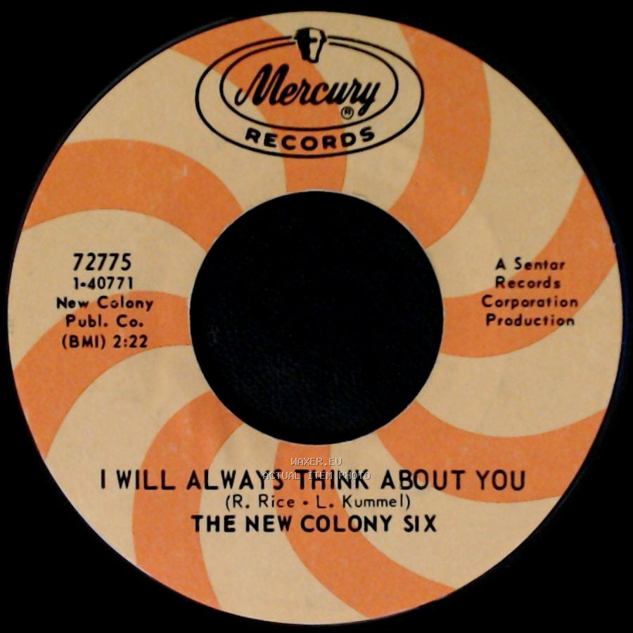 The New Colony Six - Hold Me With Your Eyes / I Will Always Think About You side B