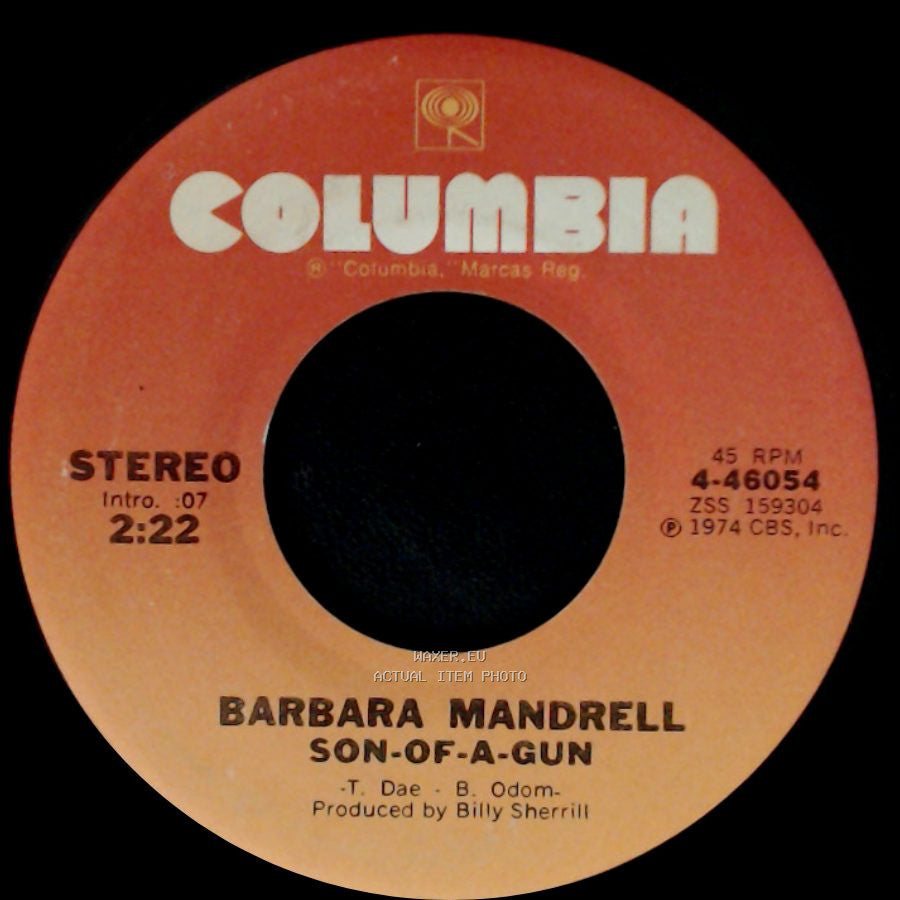 Barbara Mandrell - Son-Of-A-Gun / This Time I Almost Made It side A