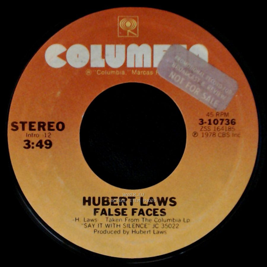 Hubert Laws - The Baron / False Faces side B