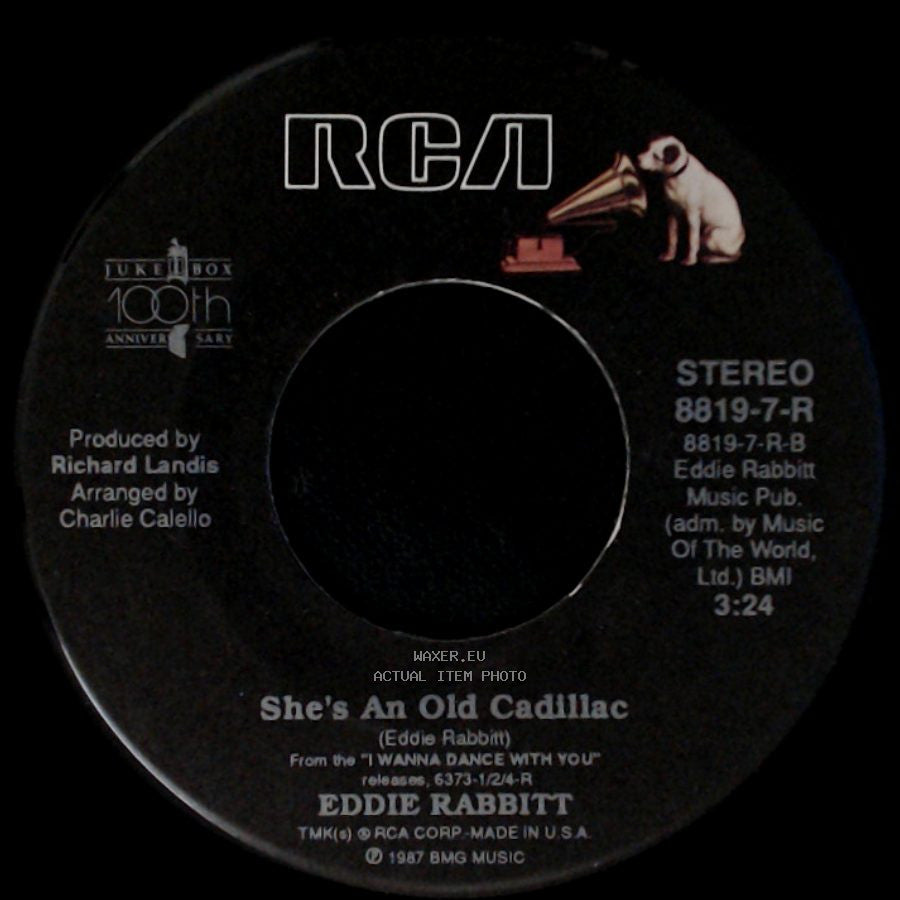 Eddie Rabbitt - She's An Old Cadillac / That's Why I Fell In Love With You side A