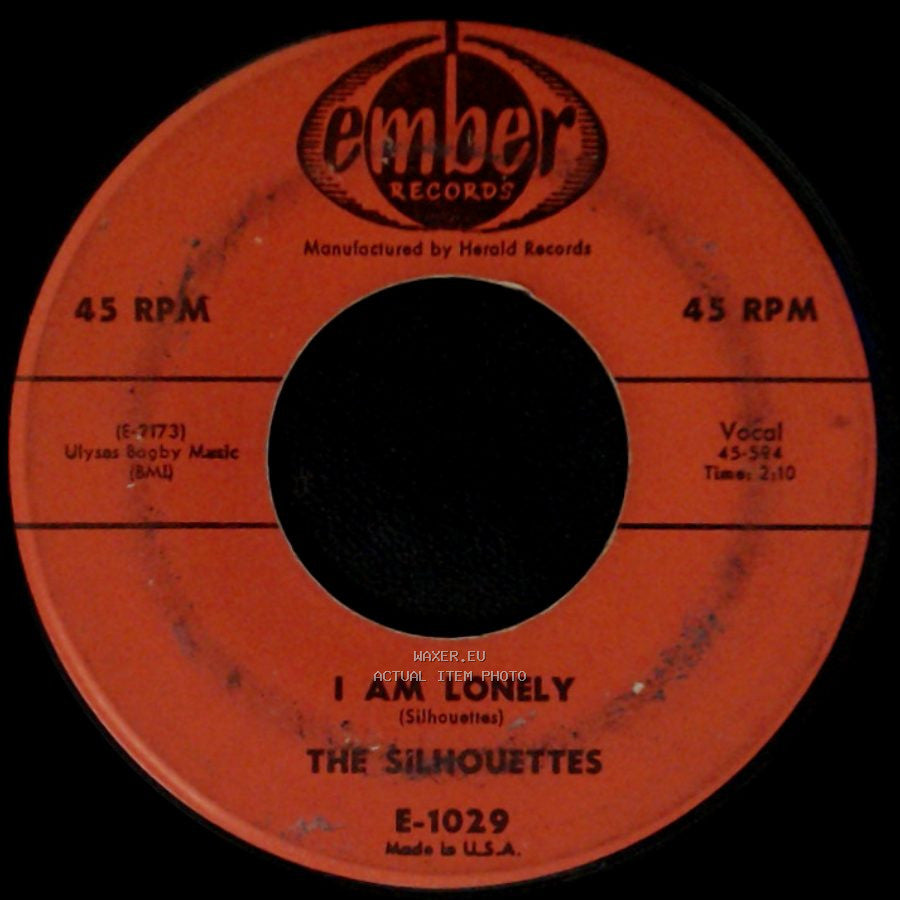 The Silhouettes - Get A Job / I Am Lonely side B