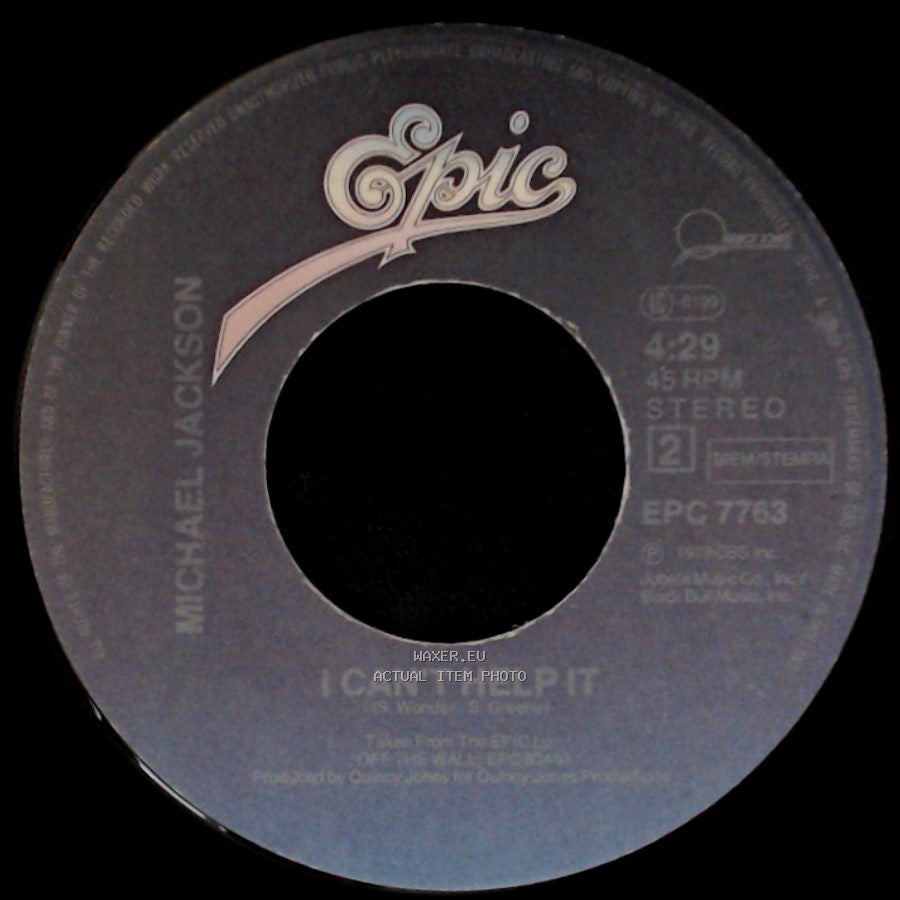 Michael Jackson - I Can't Help It / Don't Stop 'til You Get Enough side A