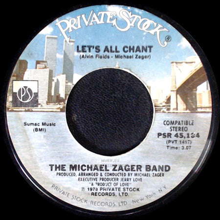 The Michael Zager Band - Love Express / Let's All Chant side B