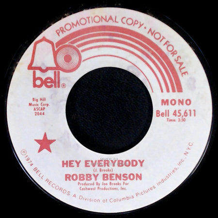 Robby Benson - Hey Everybody / Hey Everybody side A