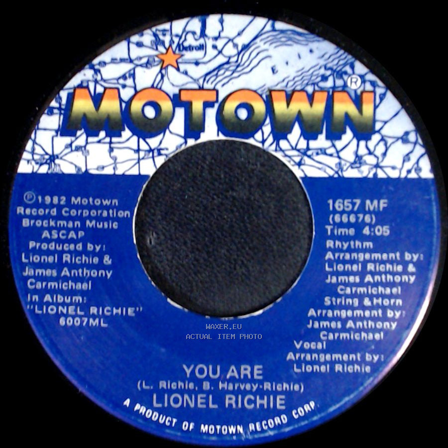 Lionel Richie - You Are / You Mean More To Me side A
