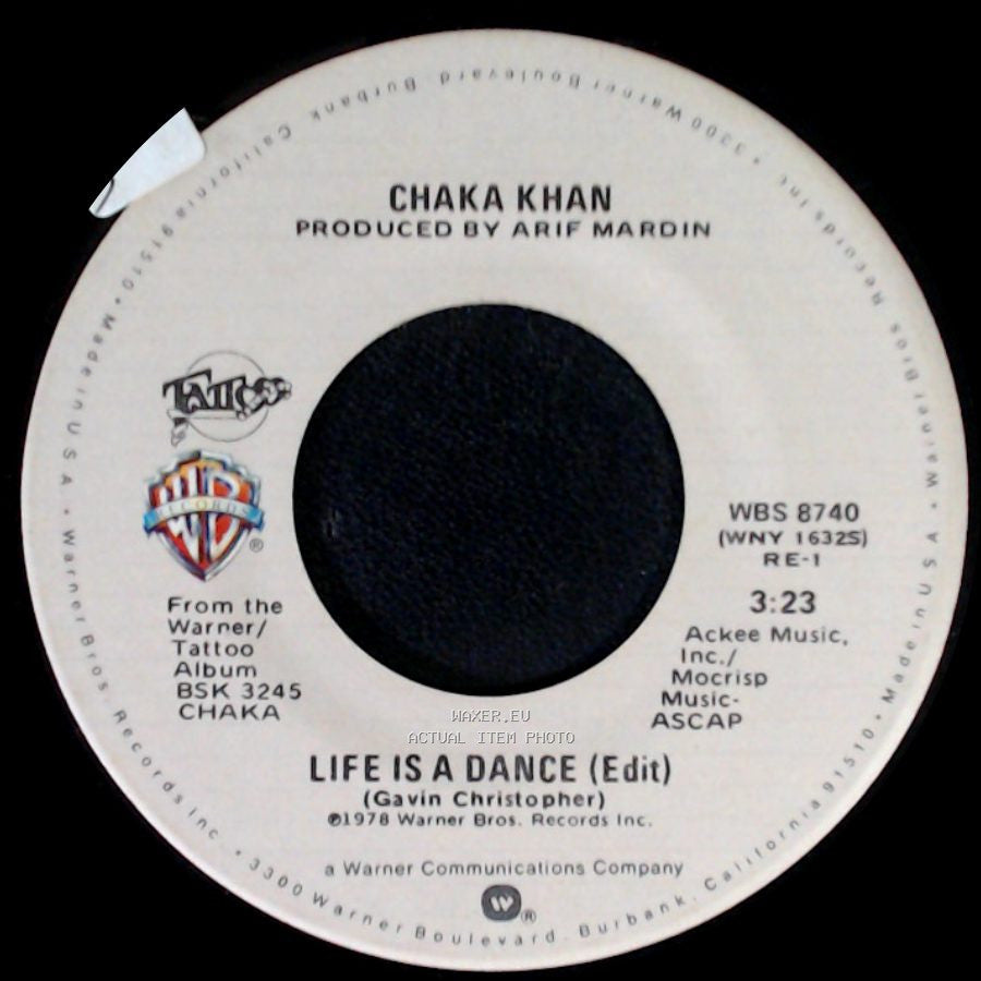 Chaka Khan - Some Love / Life Is A Dance (Edit) side B