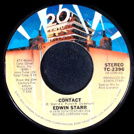 Edwin Starr - Don't Waste Your Time / Contact side B