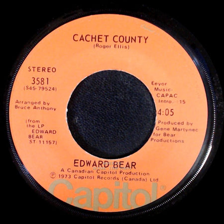 Edward Bear - Close Your Eyes / Cachet County side B
