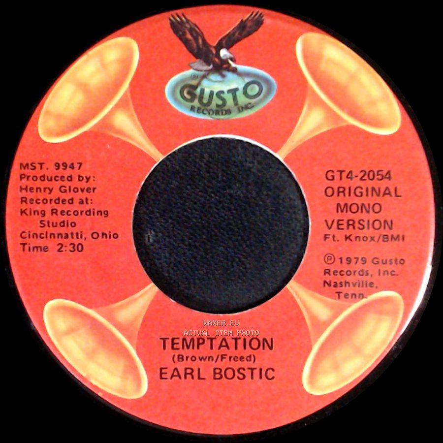 Earl Bostic - Temptation / Polonaise side A