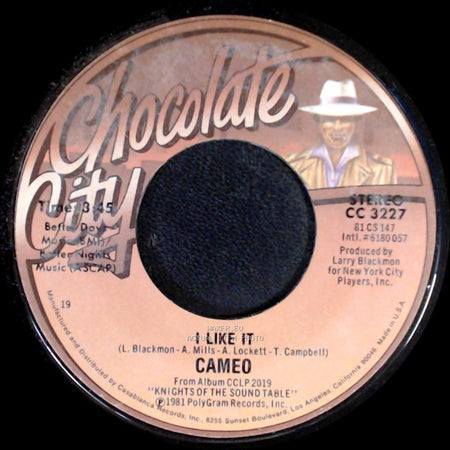 Cameo - I Like It / The Sound Table side A