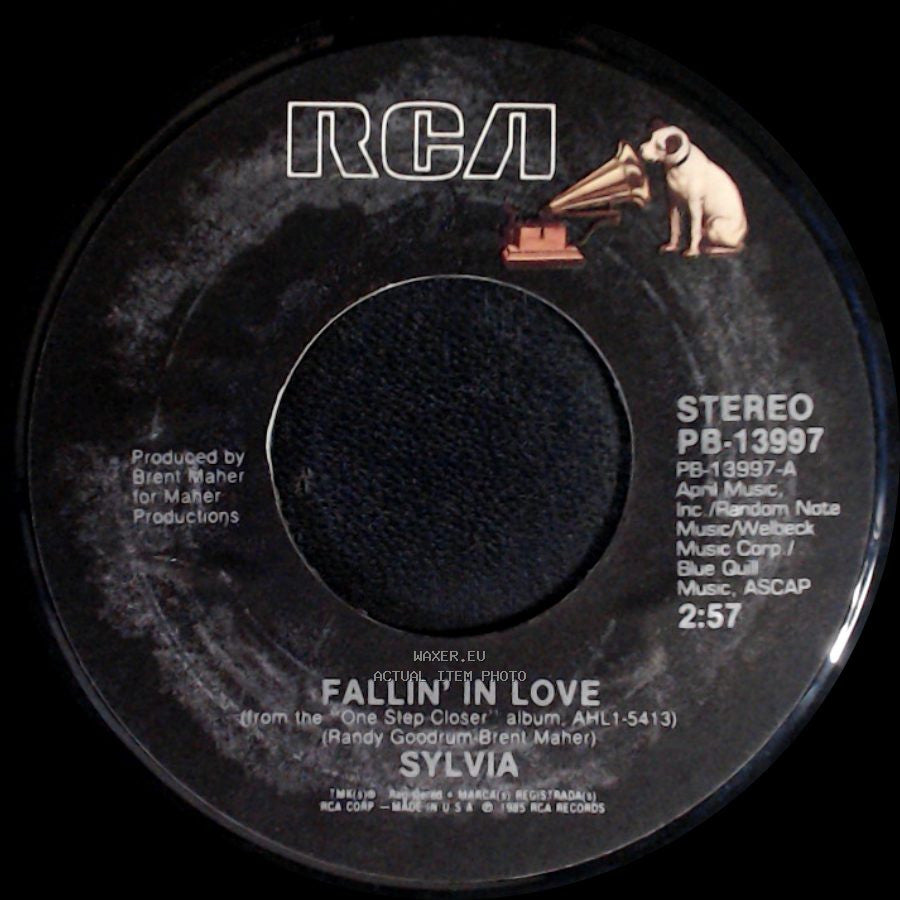 Sylvia - True Blue / Fallin' In Love side B