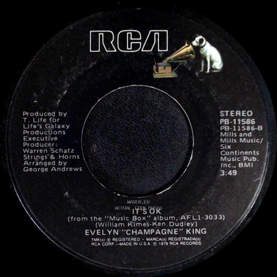 Evelyn “Champagne” King - It’S Ok / Music Box side A
