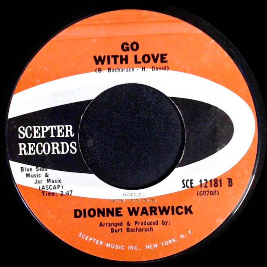 Dionne Warwick - Another Night / Go With Love side B
