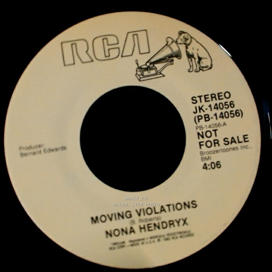 Nona Hendryx - Moving Violations / Moving Violations side A