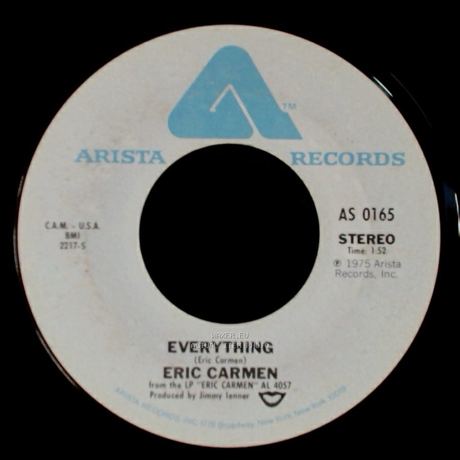 Eric Carmen - Everything / All By Myself side A