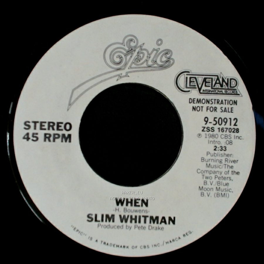 Slim Whitman - When / When side A