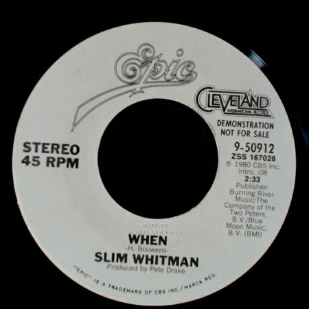 Slim Whitman - When / When side B