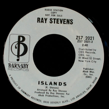 Ray Stevens - Sunset Strip / Islands side B