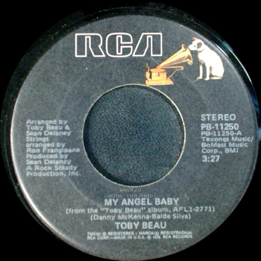 Toby Beau - My Angel Baby / California side A