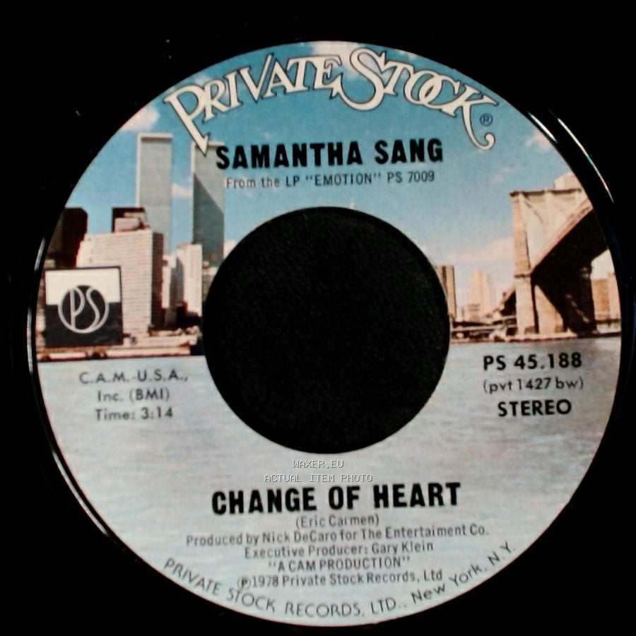 Samantha Sang - Change Of Heart / You Keep Me Dancing side A