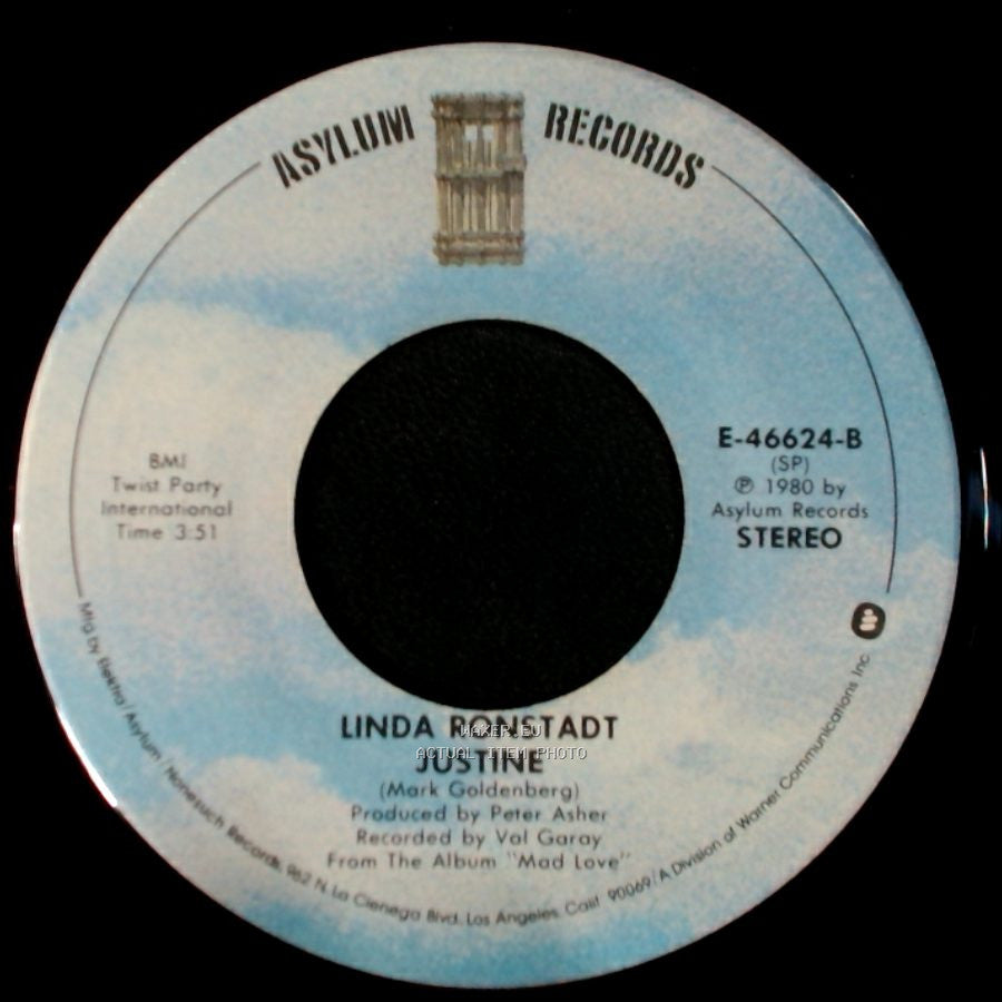 Linda Ronstadt - Hurt So Bad / Justine side B