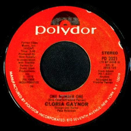 Gloria Gaynor - One Number One / Let Me Know (I Have A Right) side A