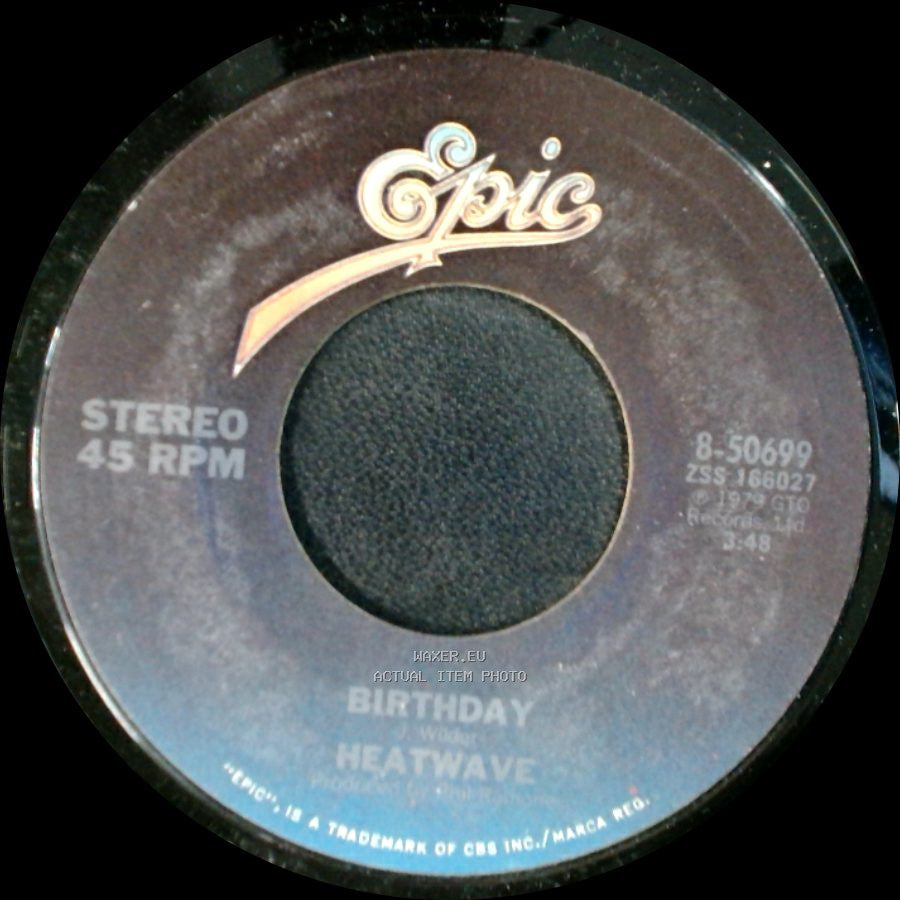 Heatwave - Birthday / Eyeballin’ side A