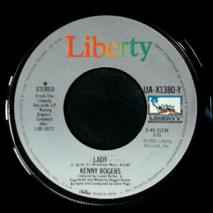 Kenny Rogers - Lady / Sweet Music Man side A