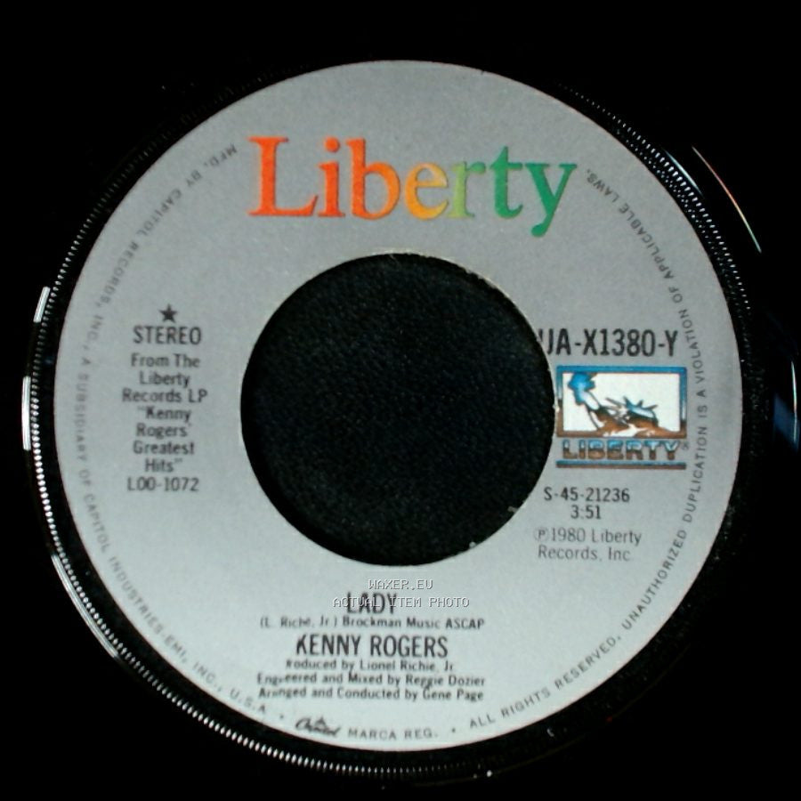Kenny Rogers - Sweet Music Man / Lady side B