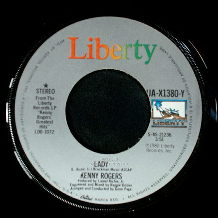 Kenny Rogers - Sweet Music Man / Lady side B
