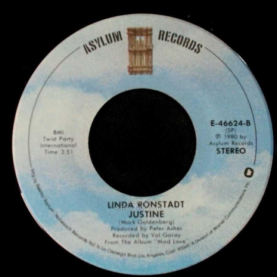Linda Ronstadt - Justine / Hurt So Bad side A