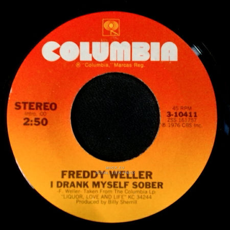 Freddy Weller - I Drank Myself Sober / Room 269 side A