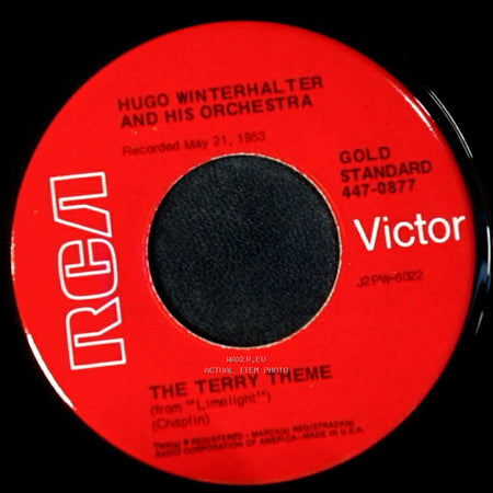 Hugo Winterhalter And His Orchestra - The Terry Theme / Canadian Sunset side A