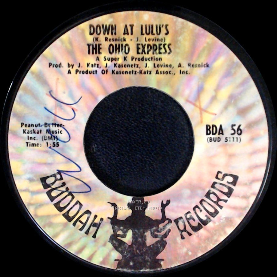 The Ohio Express - Down At Lulu's / She's Not Comin' Home side A