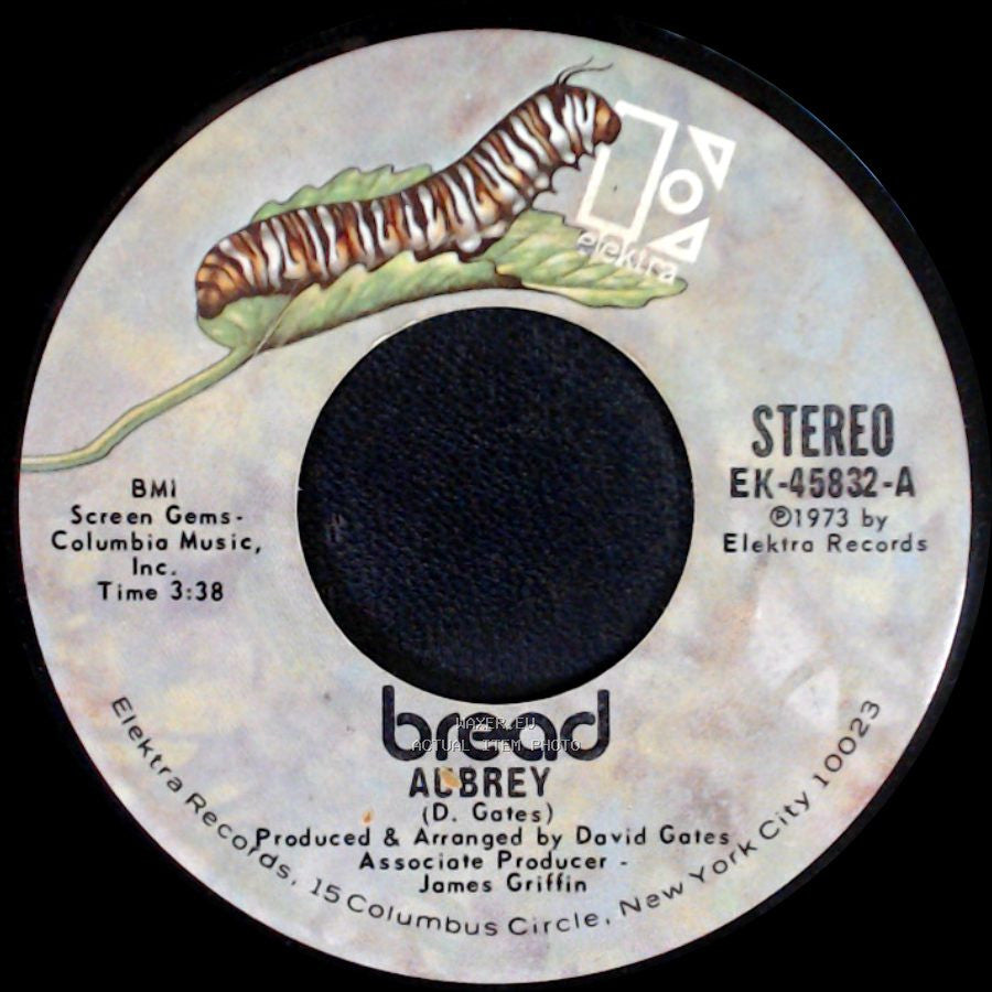 Bread - Aubrey / Didn't Even Know Her Name side A