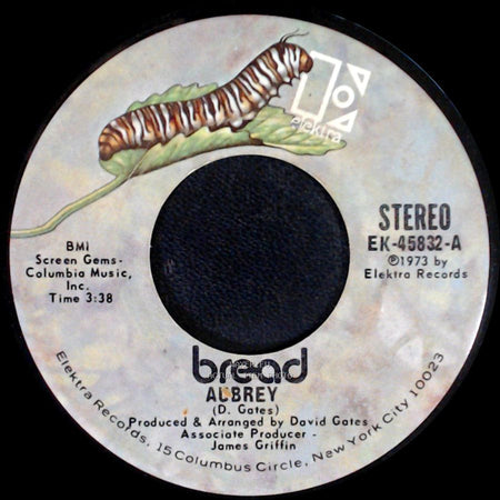 Bread - Aubrey / Didn't Even Know Her Name side A