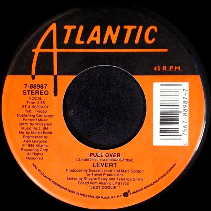 Levert - Pull Over / Pull Over side B