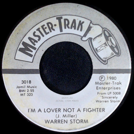 Warren Storm - Daydreaming / I'm A Lover Not A Fighter side B